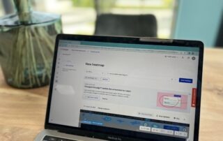 Wat is Hotjar en hoe werkt het? 2 Hotjar op laptop beeldscherm