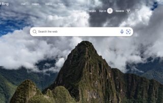 Bing Webmaster Tools – 7 Handige tips 2 Bing search the web